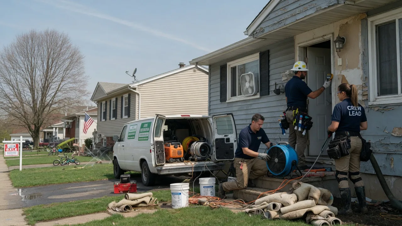 Flood Cleanup in Waltersburg, PA near me