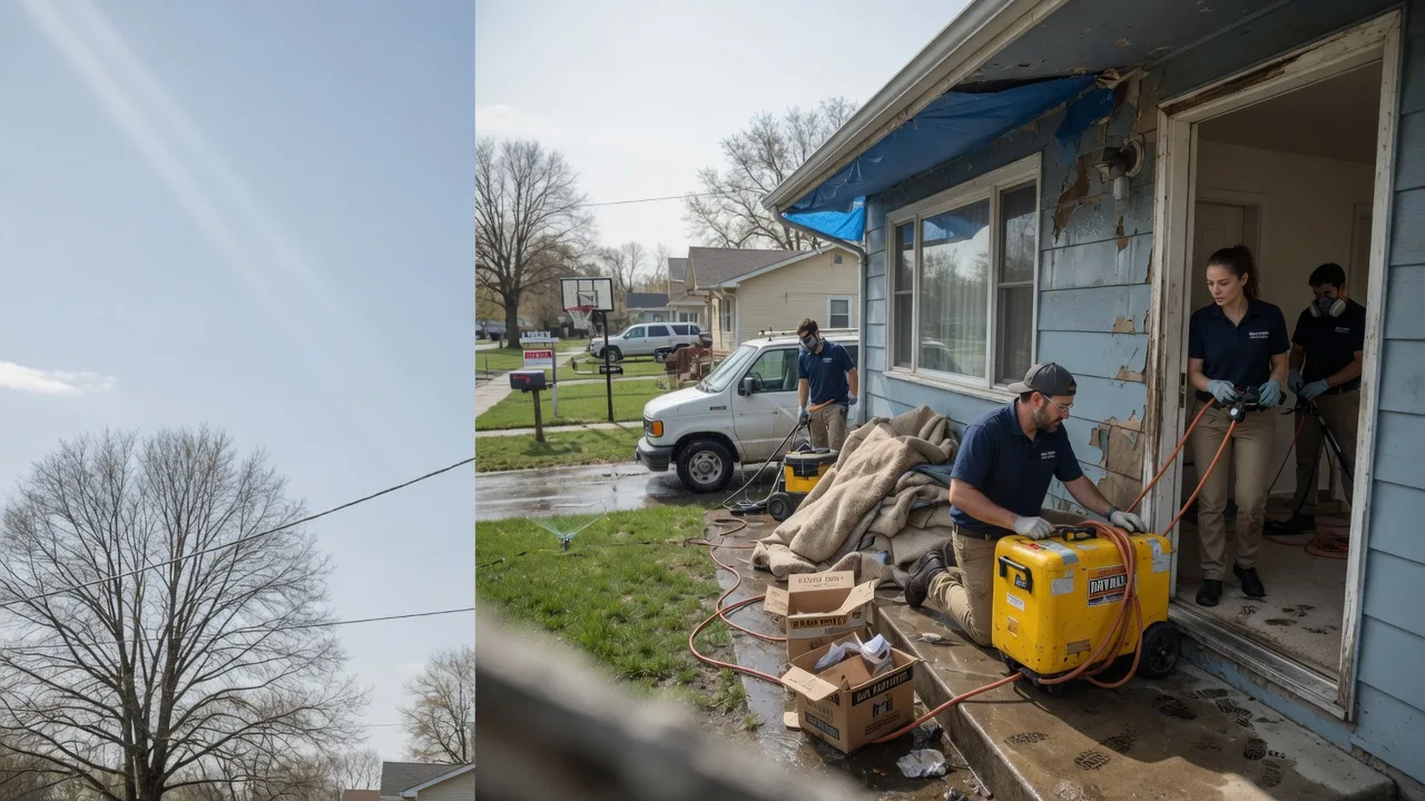 Basement Flood Cleanup in Waltersburg, PA near me